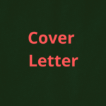 "نموذج احترافي لكتابة رسالة الغطاء Cover Letter للتوظيف".